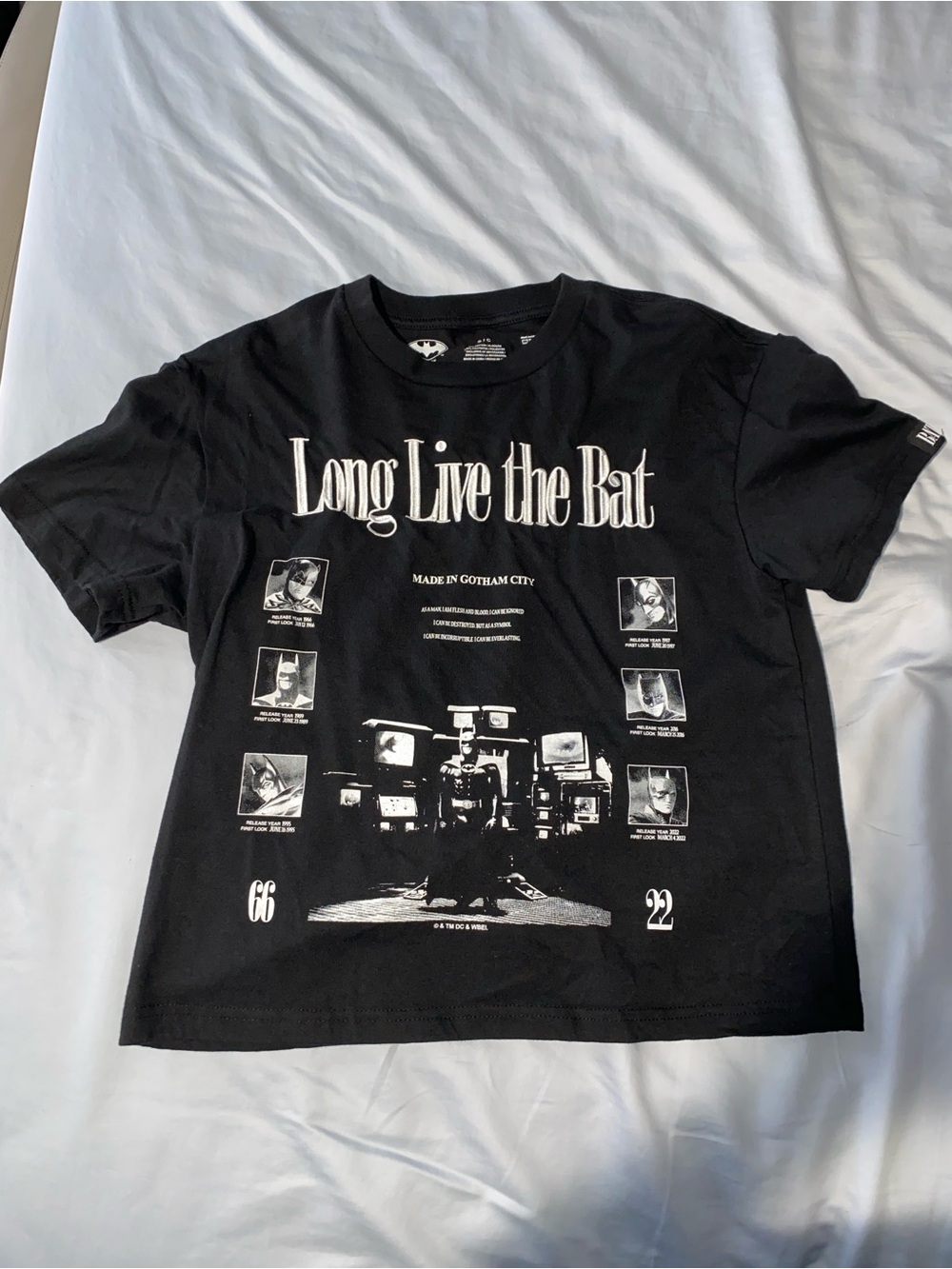 Long Live the Bat Black Graphic Tee